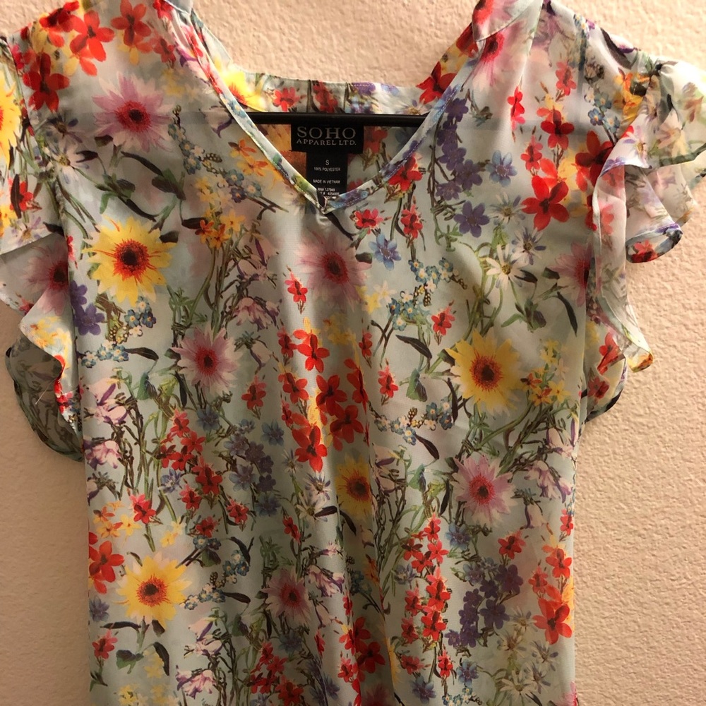 Floral blouse